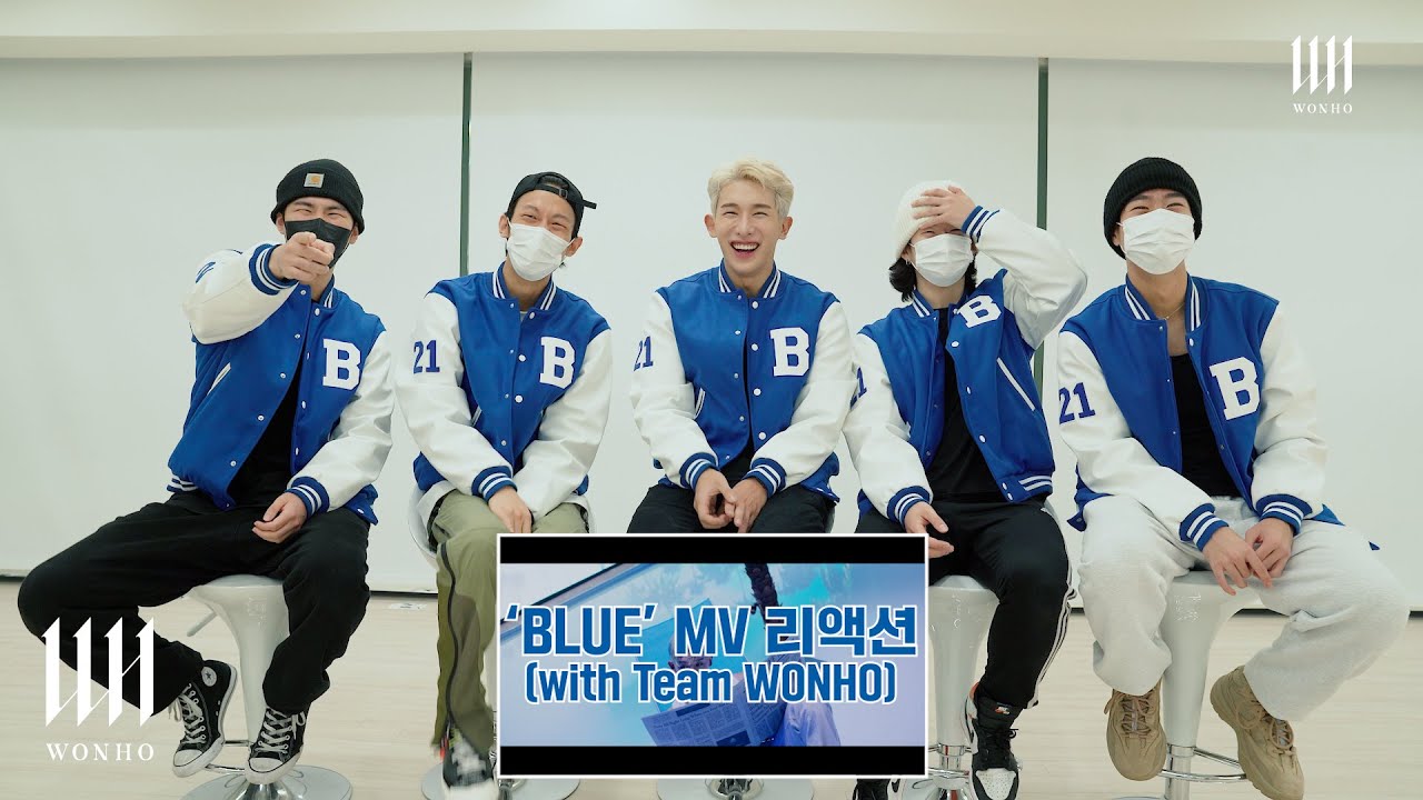 WONHO 원호 'BLUE' MV REACTION