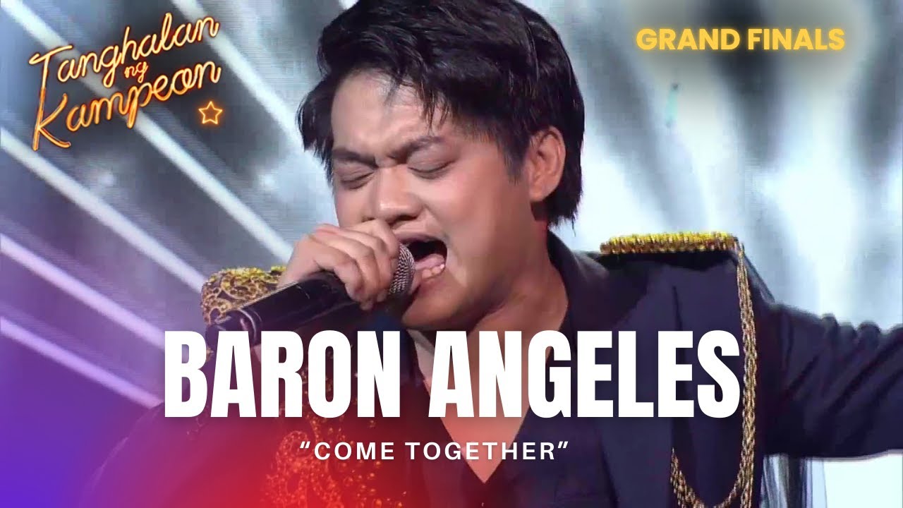 Baron Angeles' OUTCRY in Aerosmith's 'Come Together'! | Tanghalan Ng Kampeon 3