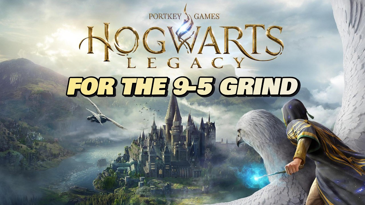 Hogwarts Legacy Quiet Gameplay for Studying, Working & Relaxing
