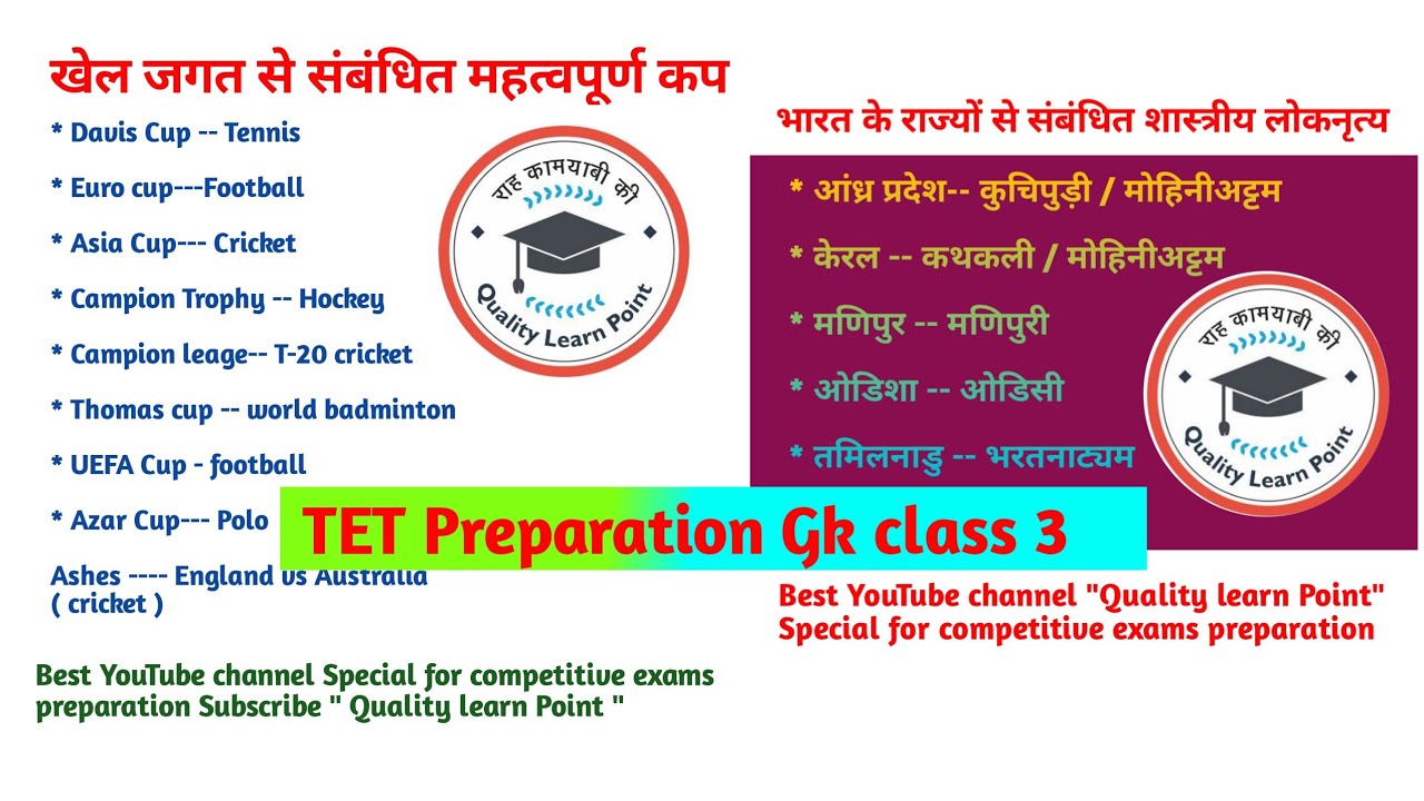 HP TET Preparation 2021 | HP TET Gk Class 3 | HP TET TGT JBT | TET Preparation Gk Class 3