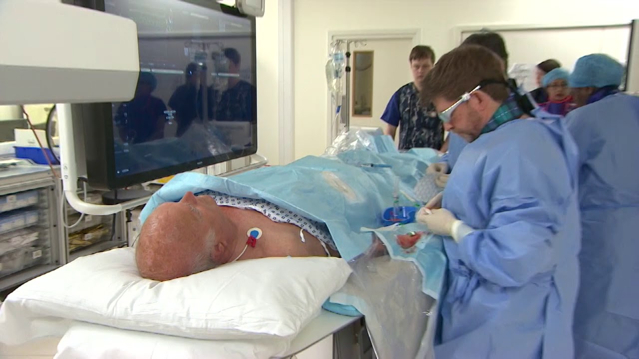 1st operation at the new Royal Papworth Hospital