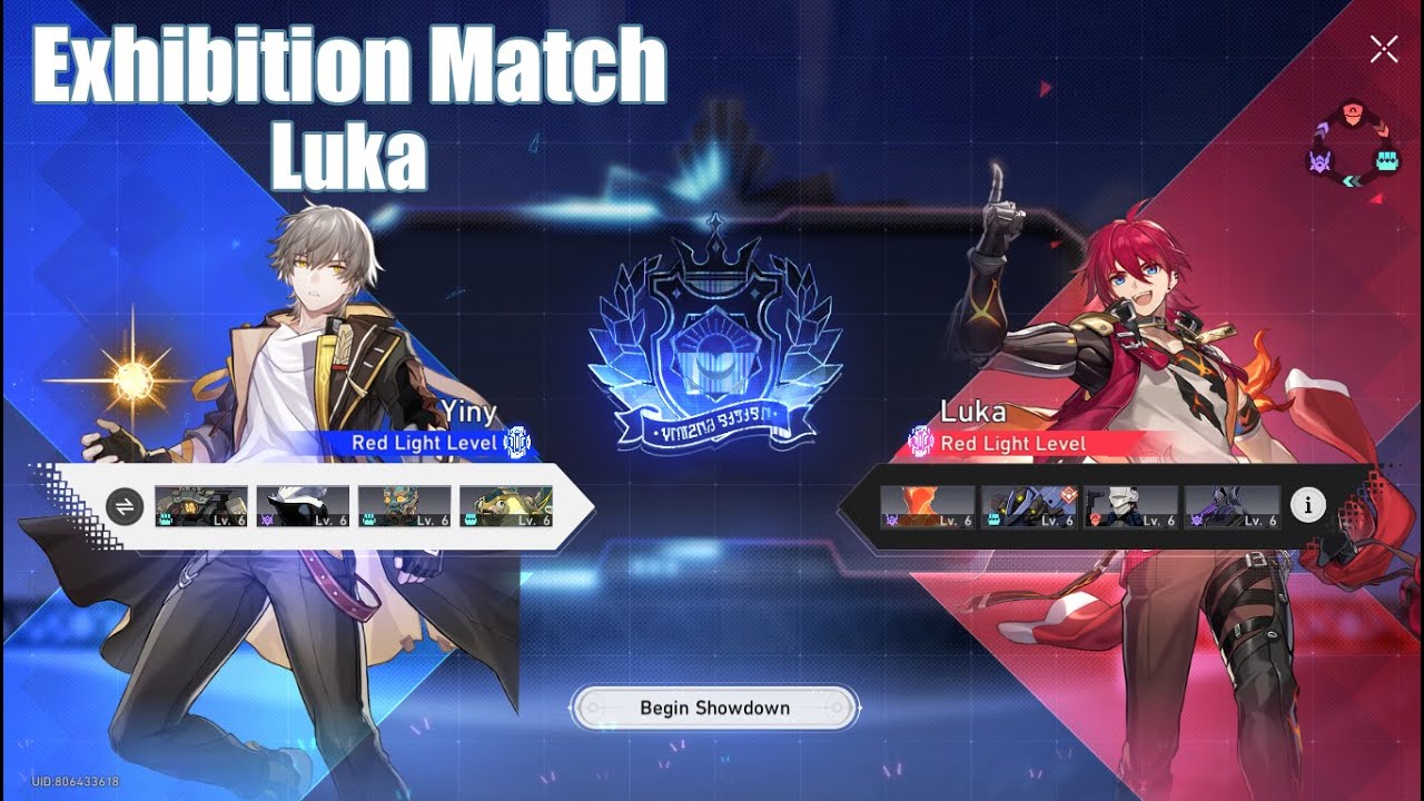 Exhibition Match | Luka | Aetherium Wars | Honkai StarRail Gameplay