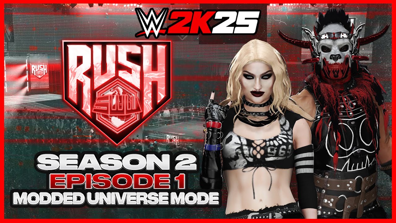 SWW Rush | WWE 2K25 Modded CAW Universe Mode | S2 Ep. 1