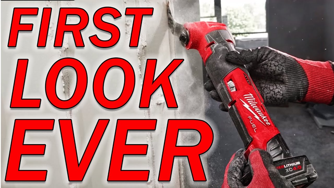 Milwaukee M12 FUEL Oscillating Multi Tool THEY FINALLY DID IT! (First Look)