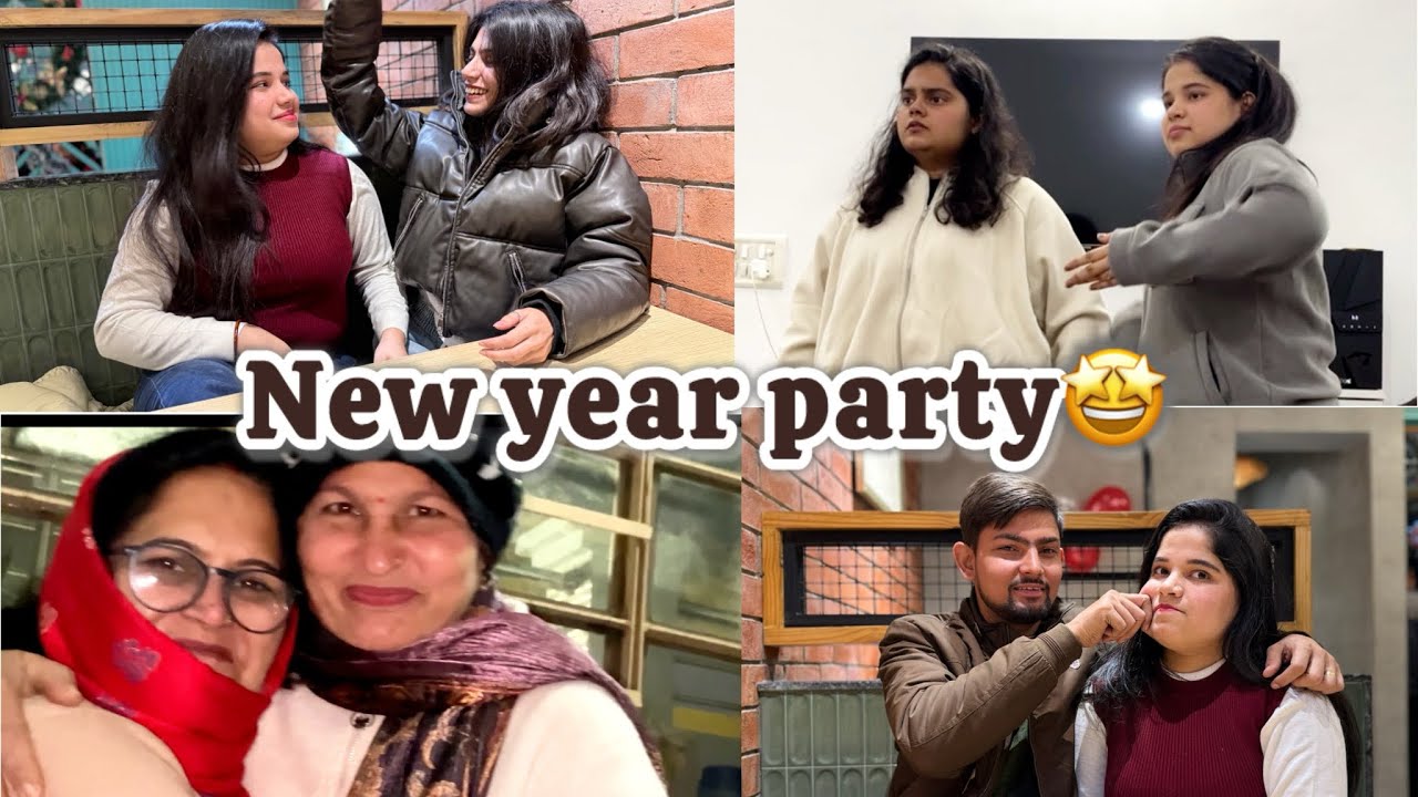 New Year Party Vlog 🎉 | Full Masti, Dance & Fun