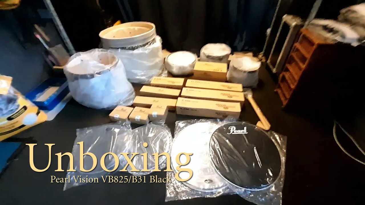 Pearl Vision VB825/B31 Black: Unboxing i krótki test