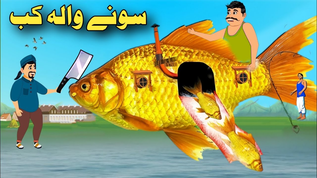 Da Soni Wala Kab | ده سونے والہ کب | Pashto Cartoon Kahani | Pashto Cartoon 2024