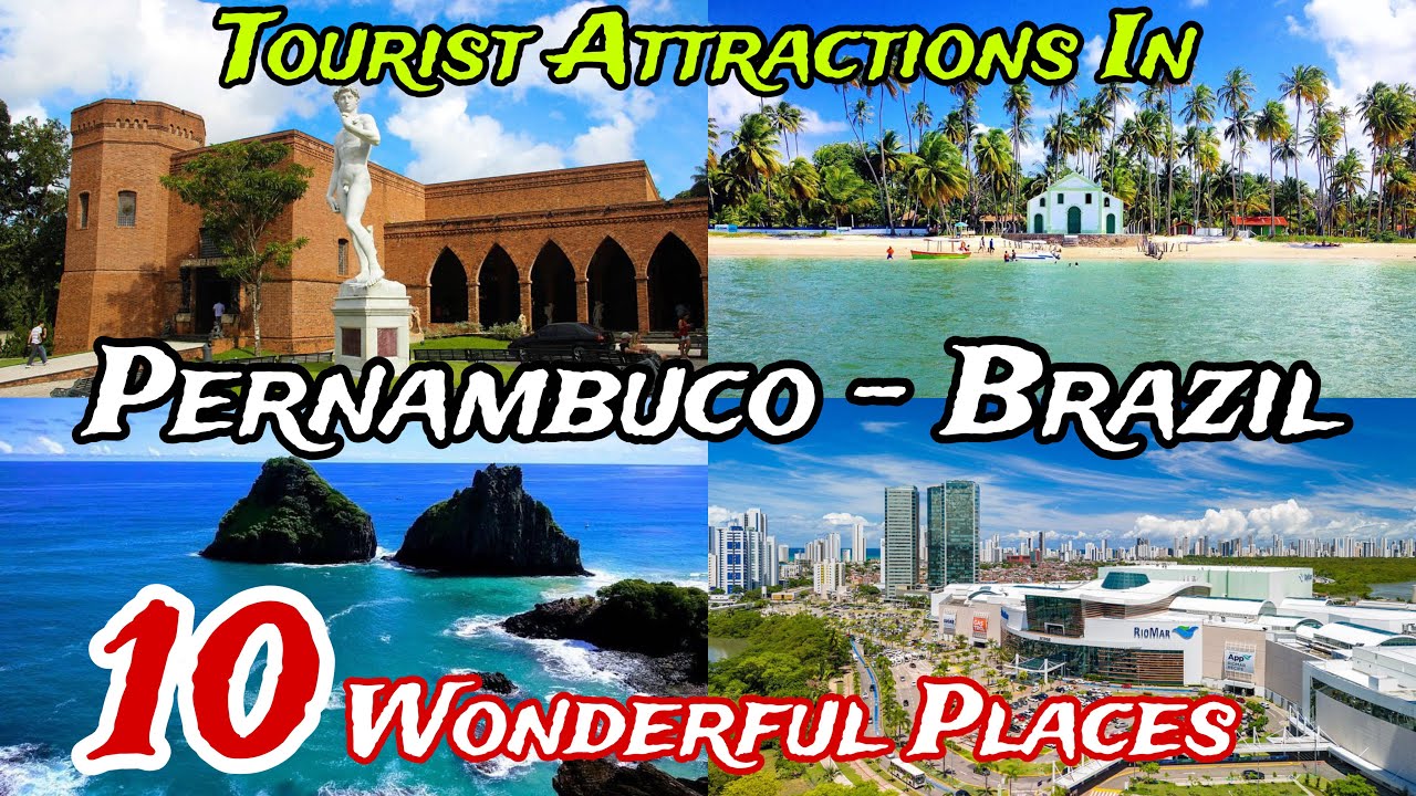 Top 10 Best Places to Visit in State of Pernambuco 😍 | Brazil 🇧🇷 | English