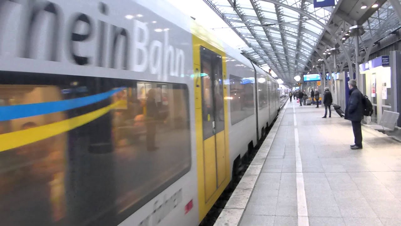Züge im Bahnhof Köln Hbf [1080p-HD]