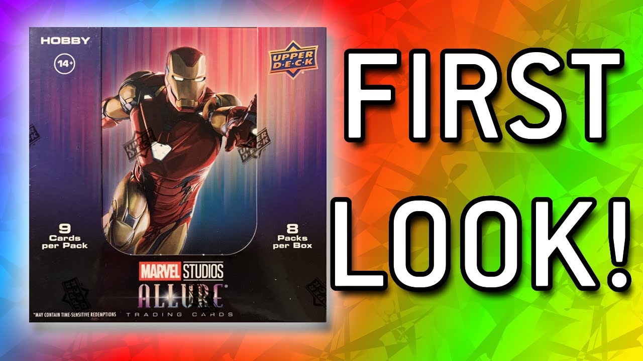 *NEW* Marvel Studios Allure Hobby Box Opening! Actor Auto Hit!!