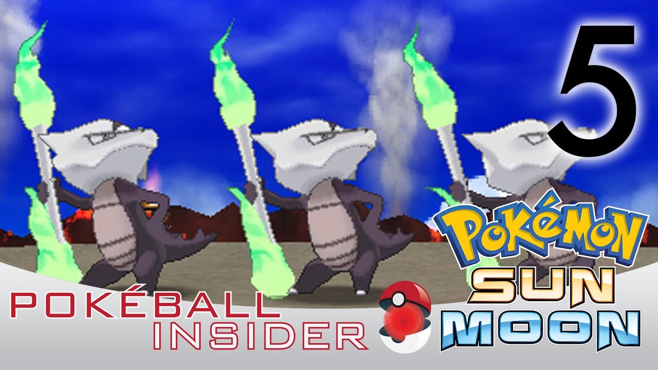 Pokemon Sun and Moon Walkthrough Chapter 5 - Wela Volcano Park - Moon Part 5