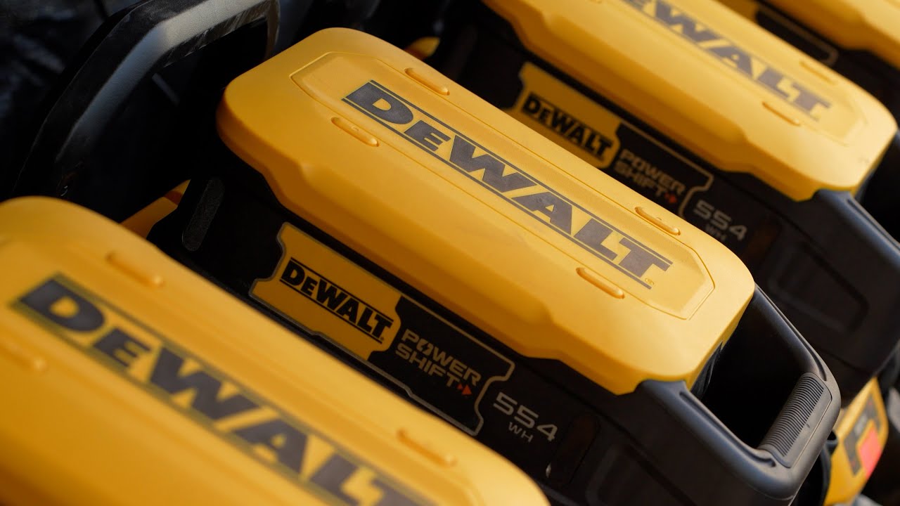 DEWALT POWERSHIFT&trade; Battery & Jumping Jack Demo | World of Concrete 2025