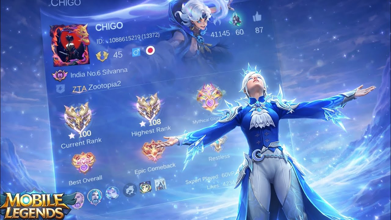 Global Silavnna | Mobile Legends | Mythic Immortal gameplay. | #moba55creator #moba55goldenmonth 