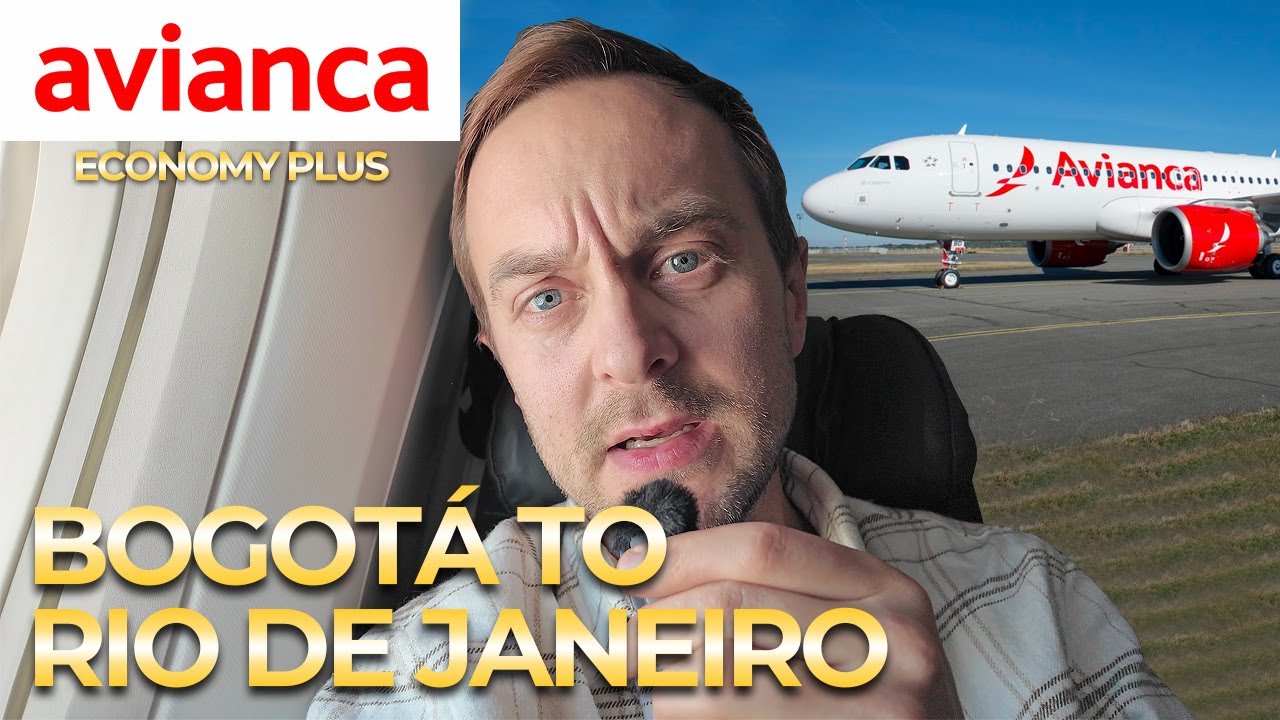 Очень тесные сиденья! Отзыв о рейсе Богота — Рио-де-Жанейро авиакомпании Avianca 🇨🇴 🇧🇷