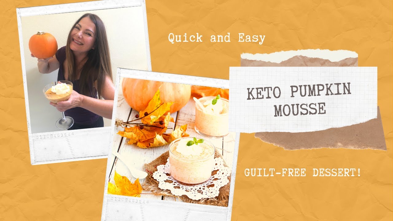 Guilt-Free Holiday Pumpkin Mousse!