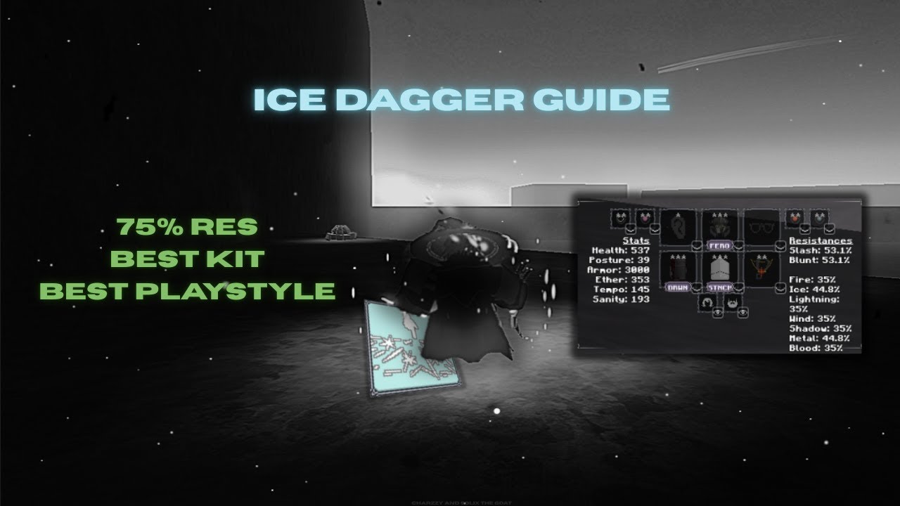 ICE DAGGER IN DEPTH GUIDE | Deepwoken High Elo Chime | Ice Dagger 5x Godseeker