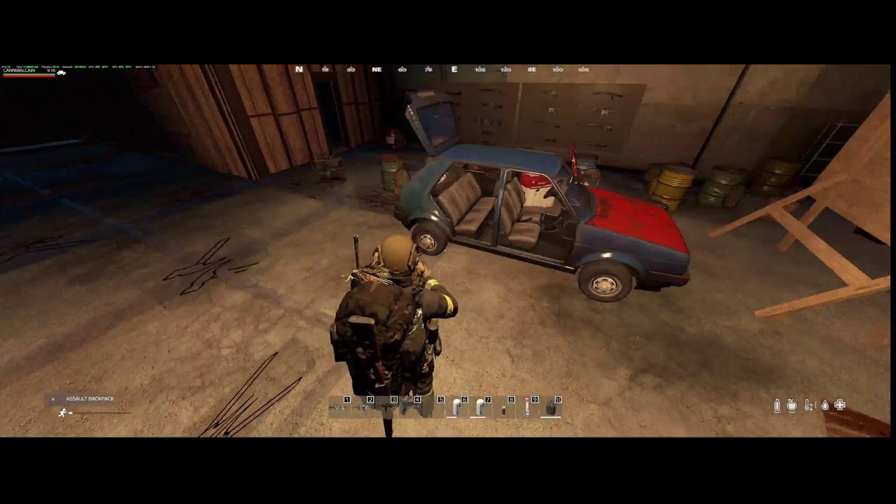 DayZ Surviving The Ones Who Live Server w/AI checking out the new fish and running the map