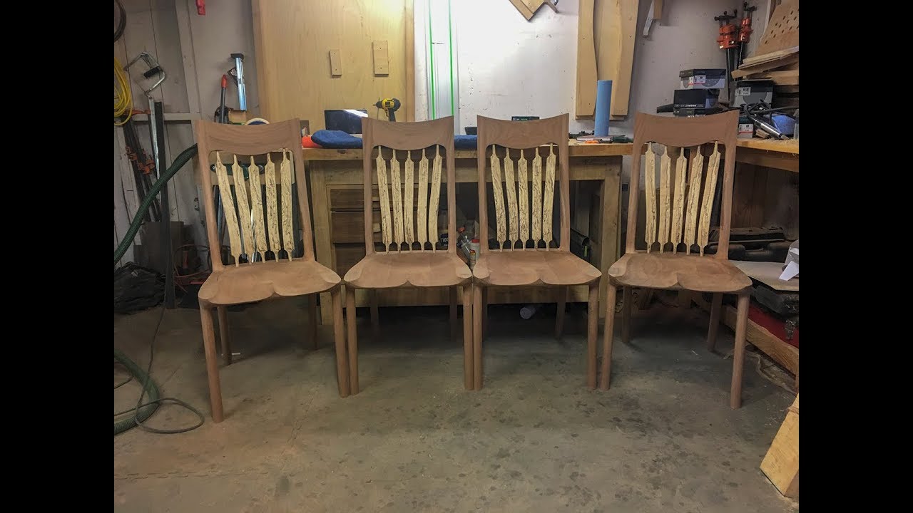Building 4 sculpted dining chair part2