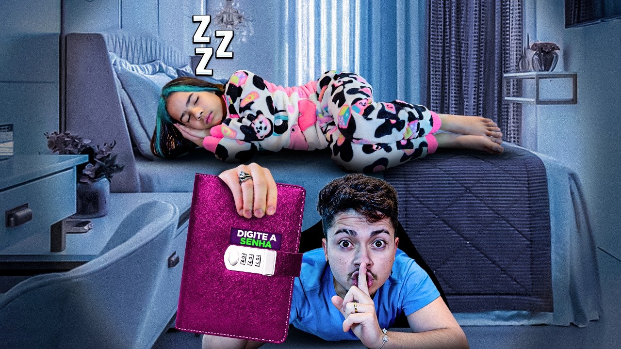 DESCOBRIMOS O QUE TEM DENTRO DO DIÁRIO SECRETO DA MIKAELLY!