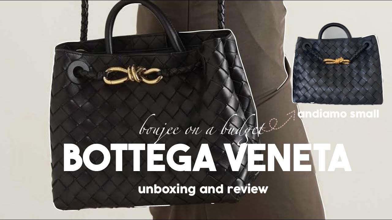 ASMR UNBOXING: BOTTEGA VENETA SMALL ANDIAMO BAG * BOUJEE ON A BUDGET* #asmr #bougieonabudget