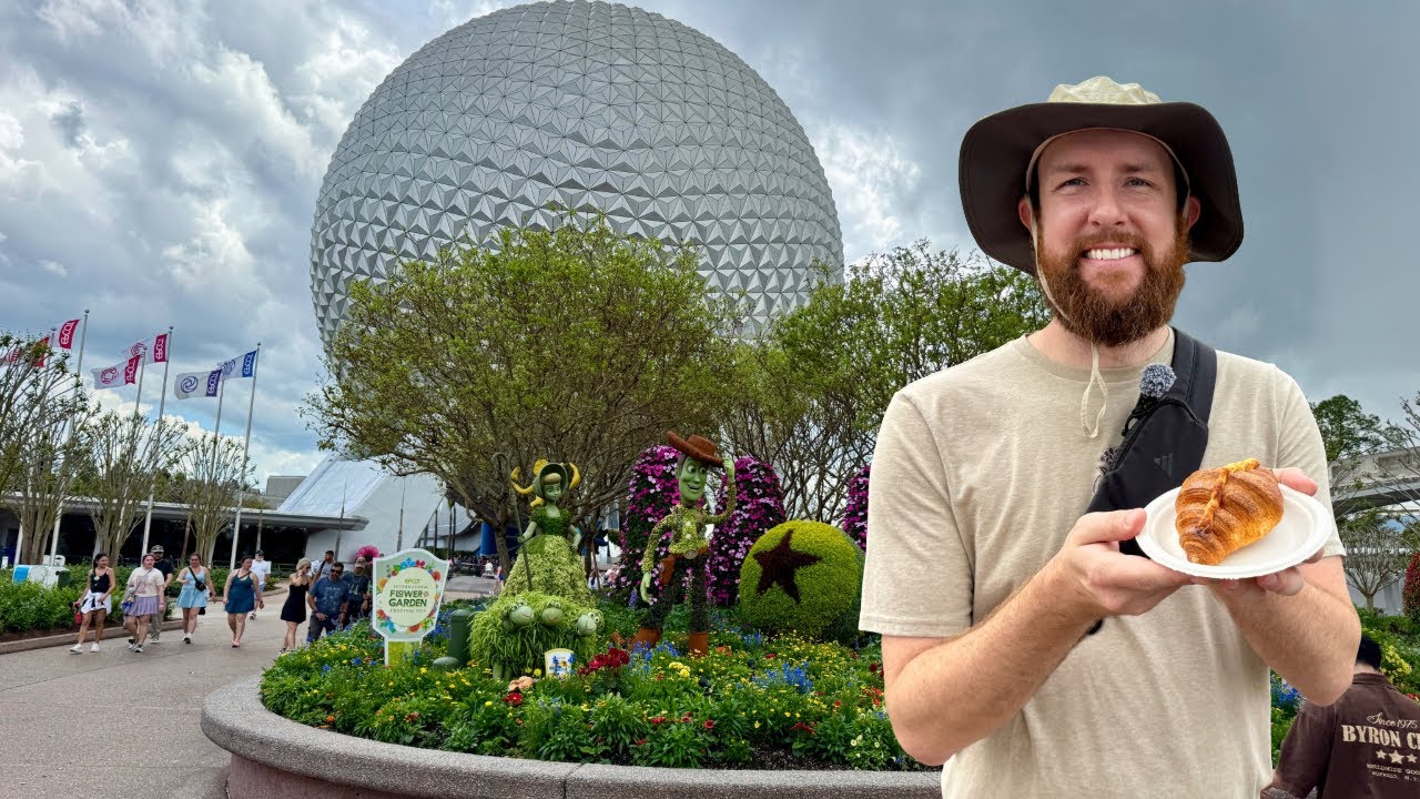 Всё, что мы ели на Фестивале цветов и садов в EPCOT