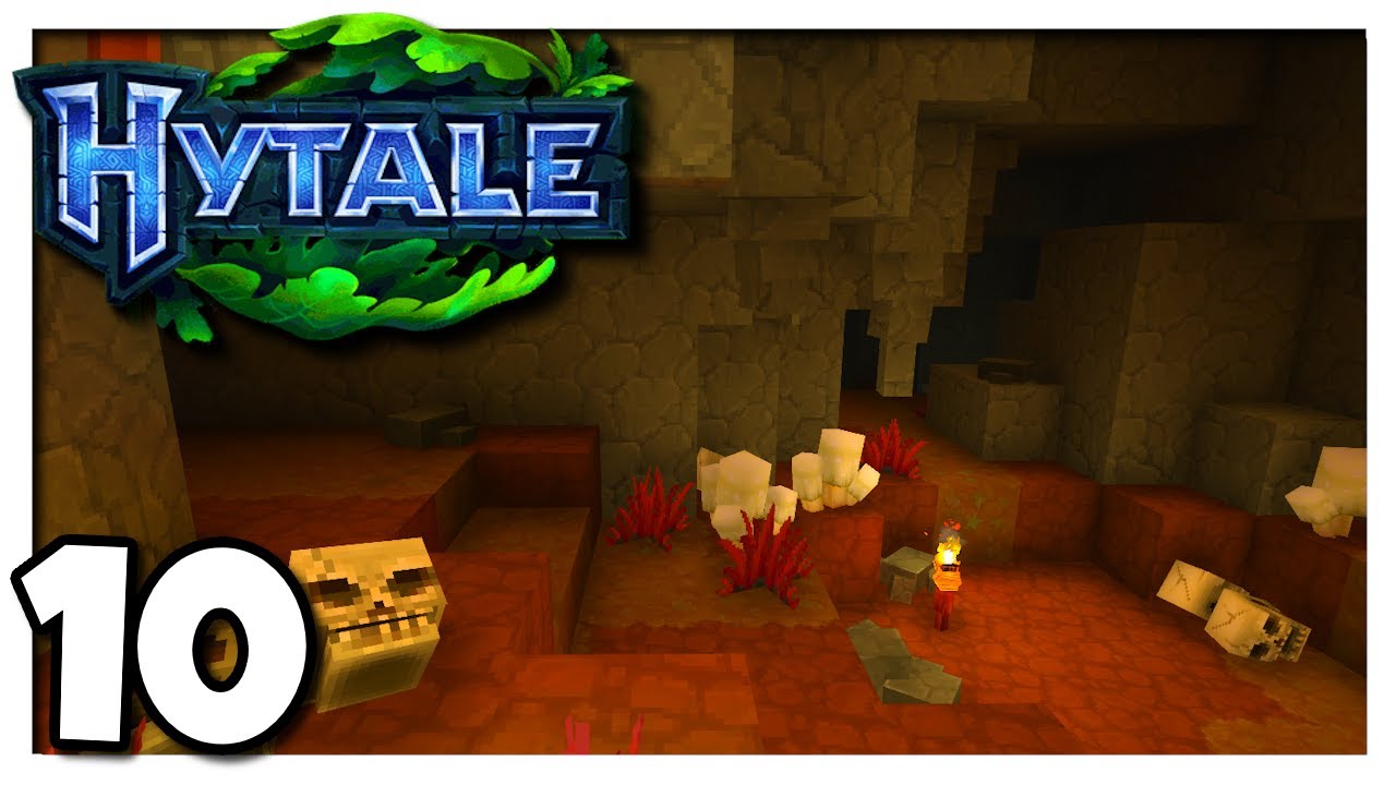 Hytale - Lets Play Ep 10 -  Caving  