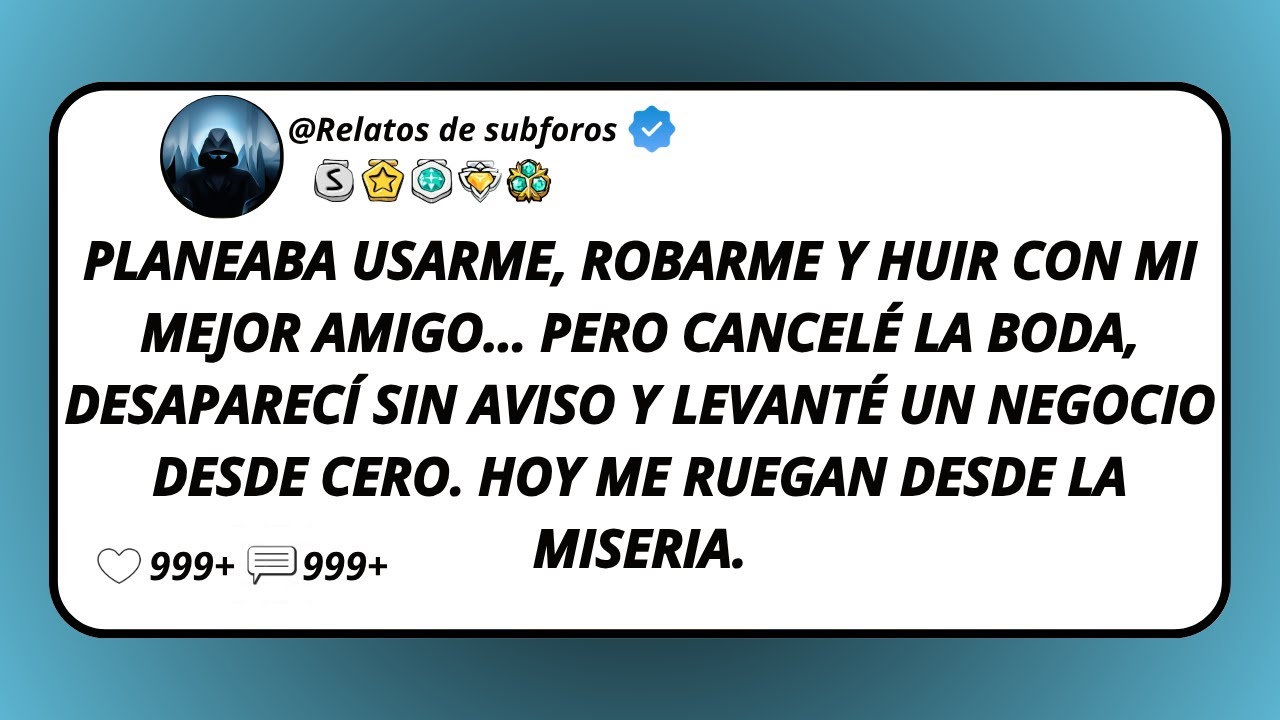 Planeaba Usarme, Robarme Y Huir Con Mi Mejor Amigo… Pero Cancelé La Boda, Desaparecí Sin Aviso Y...
