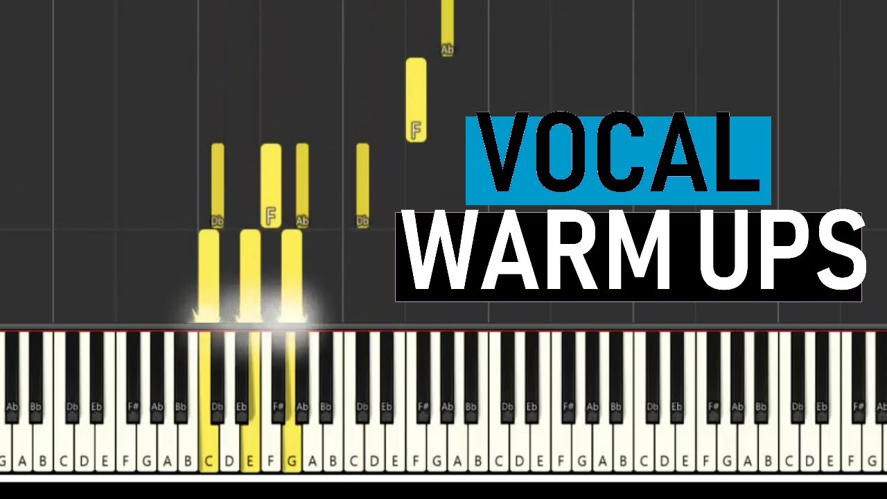 ♬ VOCAL WARM UPS #5 (BASS RANGE E2 - E4) MAJOR SCALES - By Soulphonic ♬