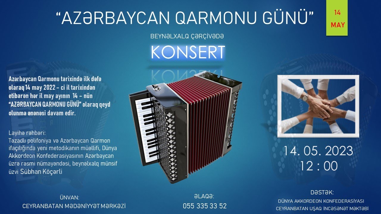 Azərbaycan Qarmonu Günü  - 14.05.2023