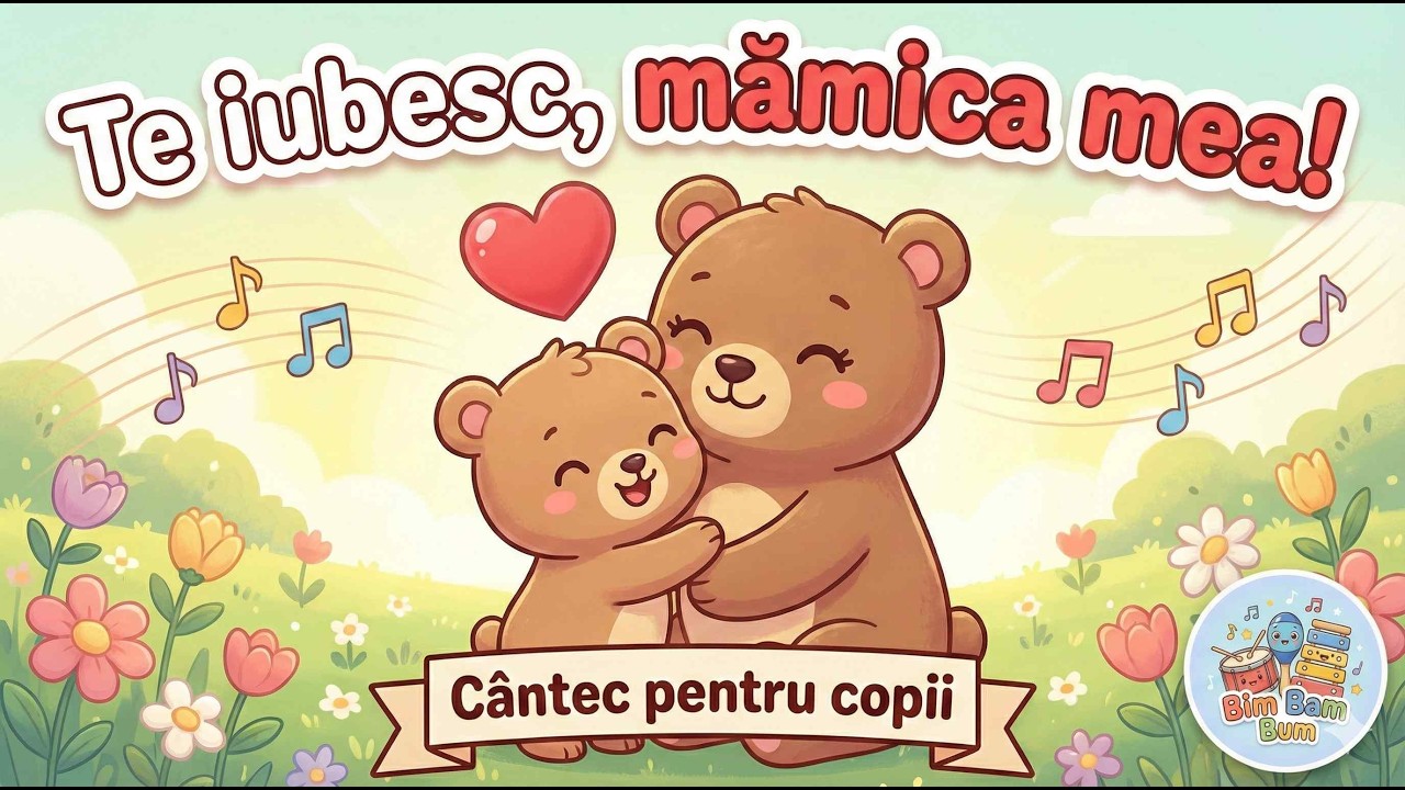 Te iubesc, mămica mea! | Cântec pentru 8 Martie | Bim Bam Bum