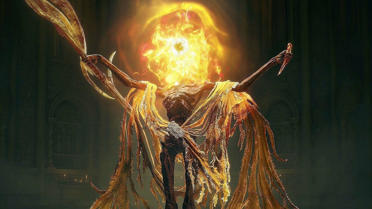 Elden Ring Shadow of The Erdtree - Midra, Lord of Frenzied Flame Boss Fight (FHD 60FPS)