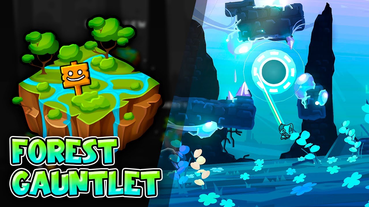 “Forest Gauntlet” Complete (All Coins) – Geometry Dash