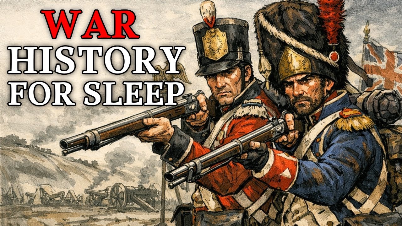 How Did Wellington's Army Actually Defeat Napoleon? | War History for Sleep