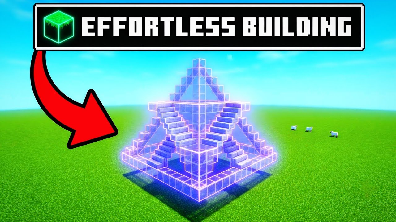Minecraft Effortless Building Mod Bedrock🔥 | Effortless Building Mod for Minecraft PE
