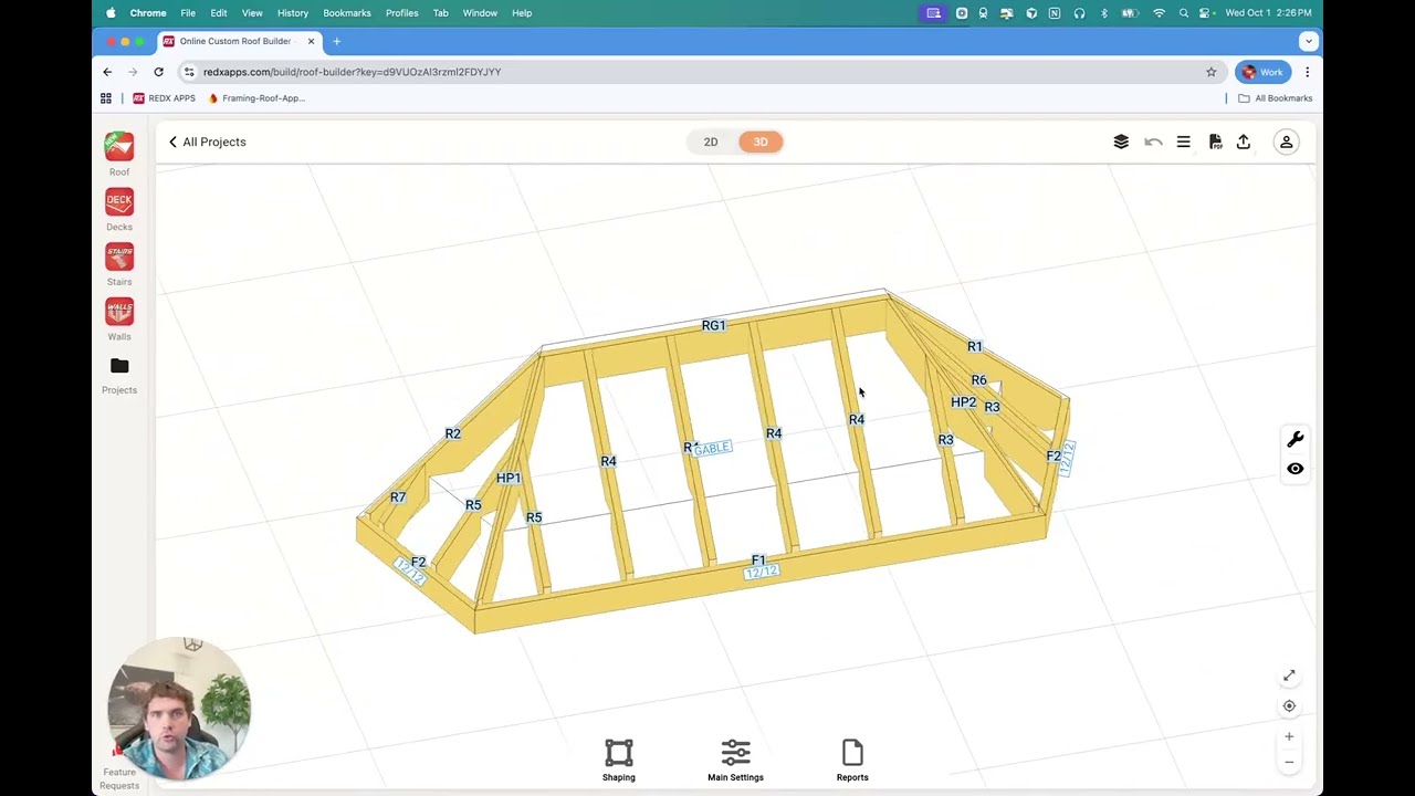 How to Build a Bay Roof for a Bay Window | RedX Roof App Tutorial