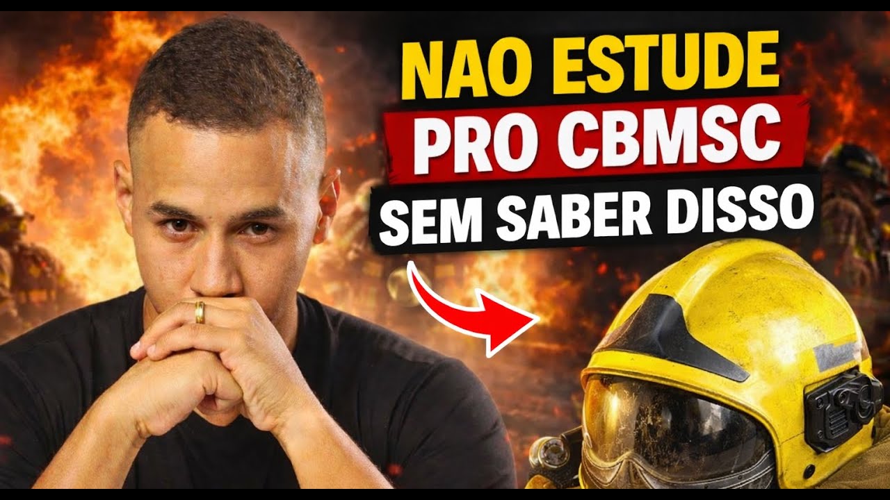 Concurso CBMSC 2026: SALÁRIO | Edital | Estratégia de estudo