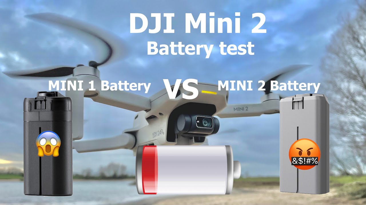 DJI Mini 2 battery life test (Mavic mini battery vs mini 2 battery)