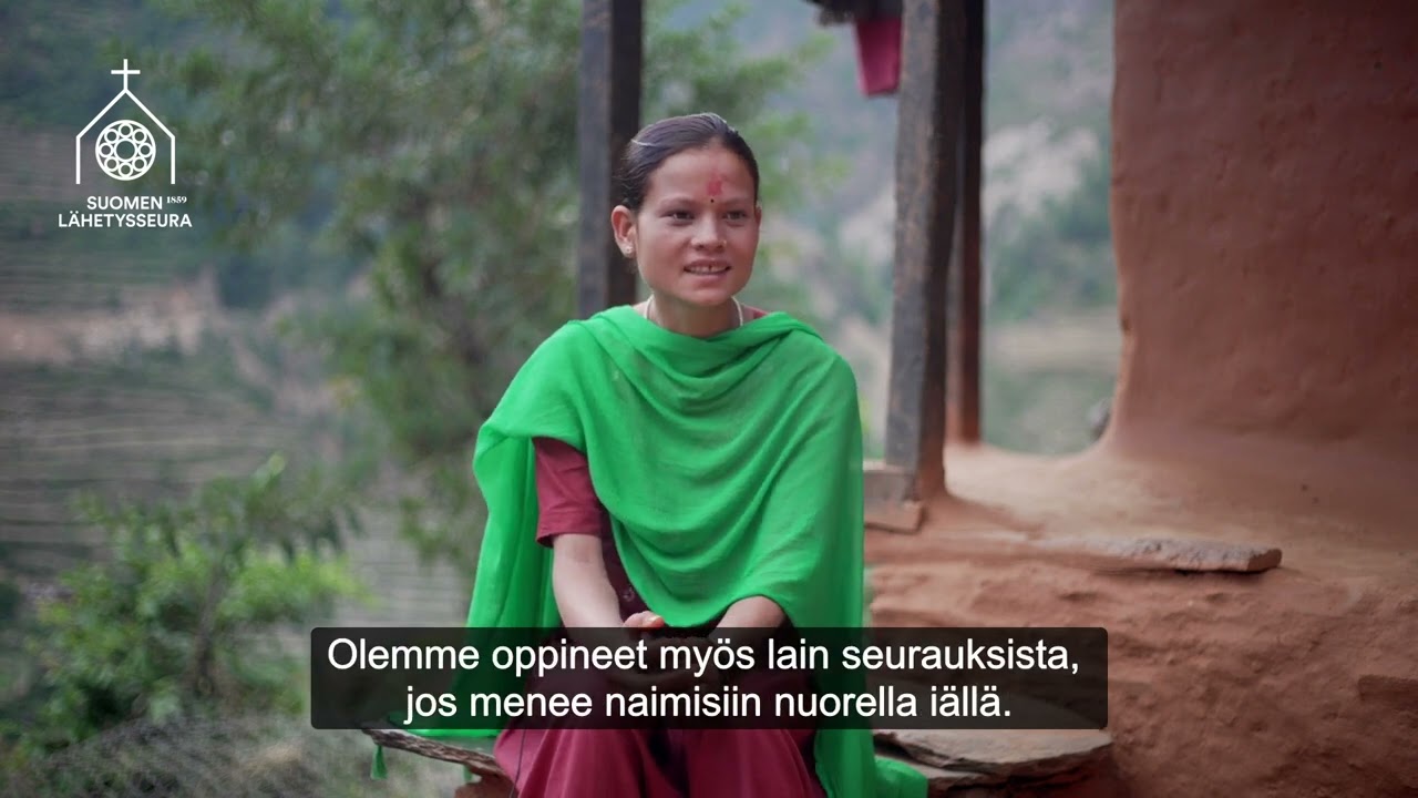 Tulasha ja Sangita toimivat lapsiavioliittoja vastaan