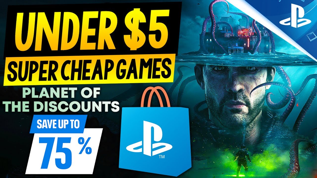 15 ОТЛИЧНЫХ предложений игр PSN ДО 5 ДОЛЛАРОВ! Распродажа PSN Planet of the Discounts: СУПЕРДЕШЕВ...