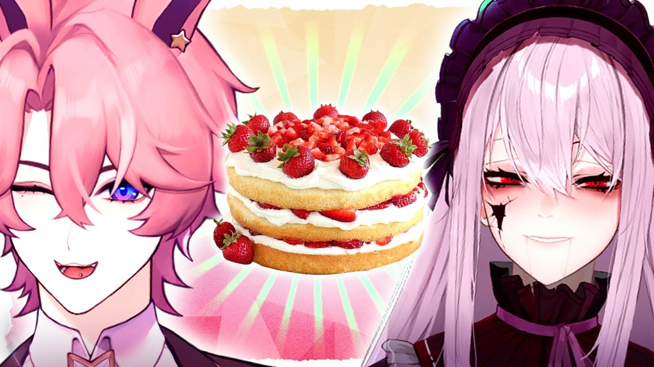 【Handcam】 Baking Strawberry Shortcake w/​ @PorcelainMaid