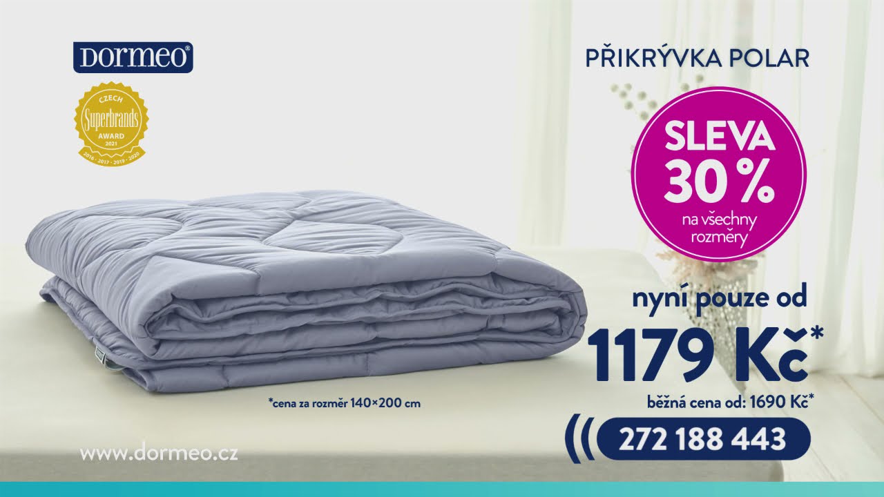 Dormeo Přikrývka Polar - NOVINKA SE SLEVOU -30%