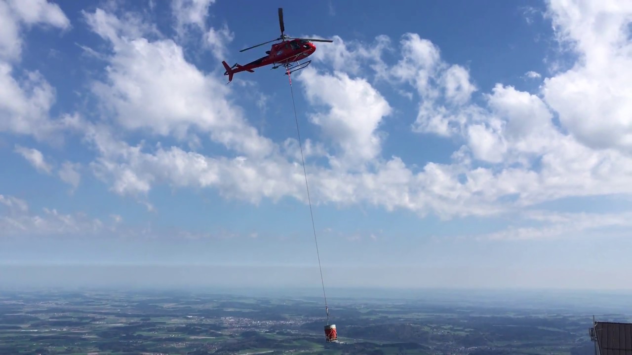 Transportflug Hochfelln 2