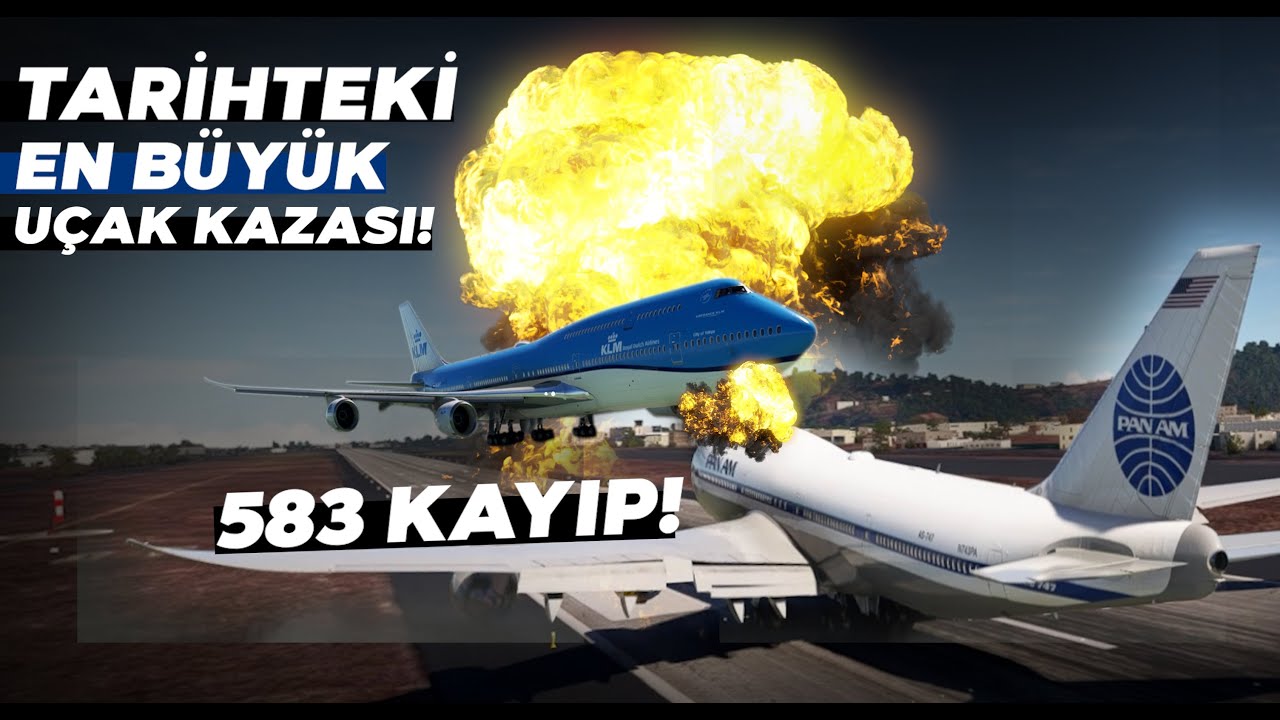 DÜNYANIN EN BÜYÜK UÇAK KAZASI! | Tenerife'de 2 Yolcu Jeti Çarpıştı