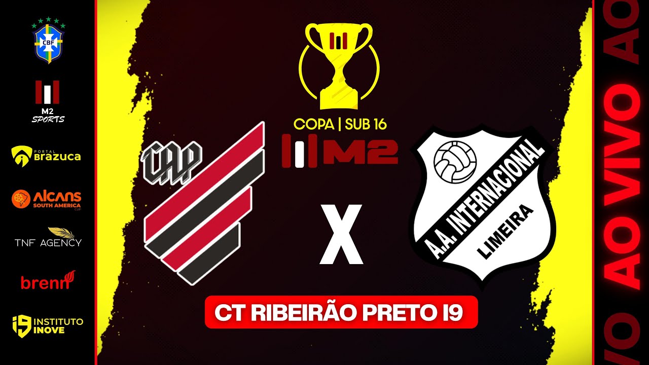 Athletico PR x Inter de Limeira - Copa M2 / Alcans Cup Sub 16 | 17/11/25 |AO VIVO| RODADA 1|EST&Aacute;DIO