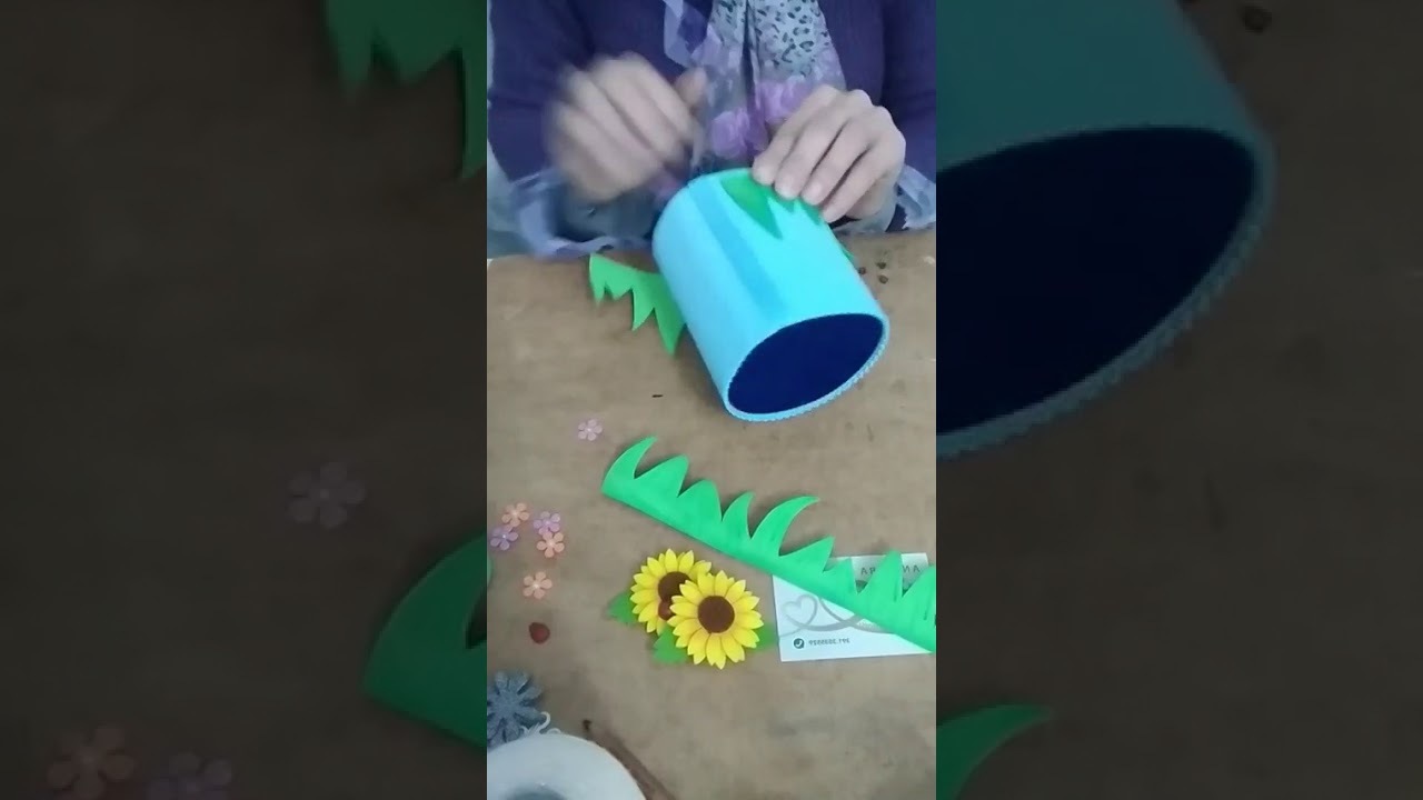 tutorial porta penne in fommi