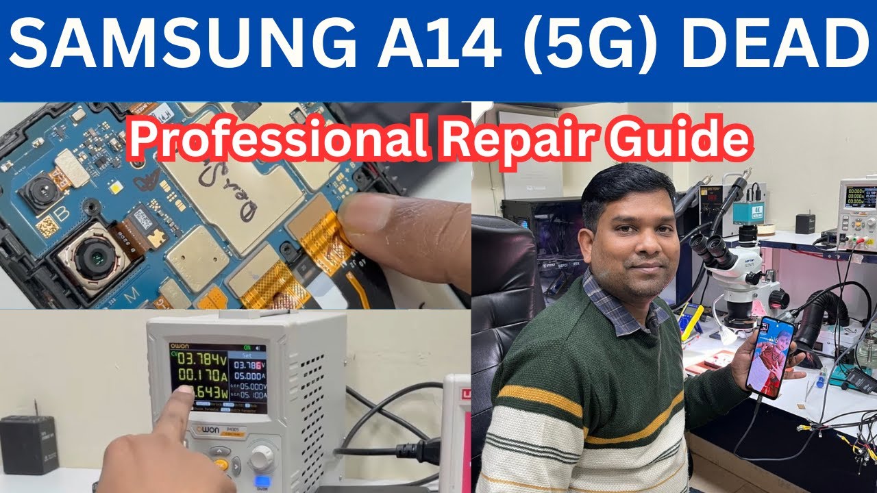 Samsung A14 (5g) No Power Solution / Samsung A14 (5g) पॉवर ऑन नहीं हो रहा क्या करे ।