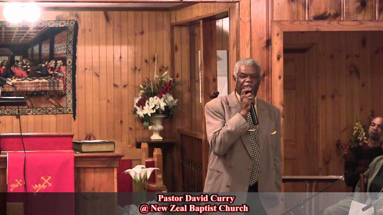 Pastor Daivid Curry Sings