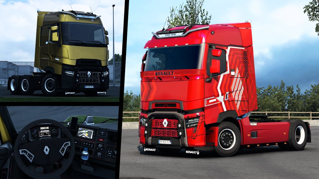 Renault Trucks T Tuning Pack | DLC | Euro Truck Simulator 2
