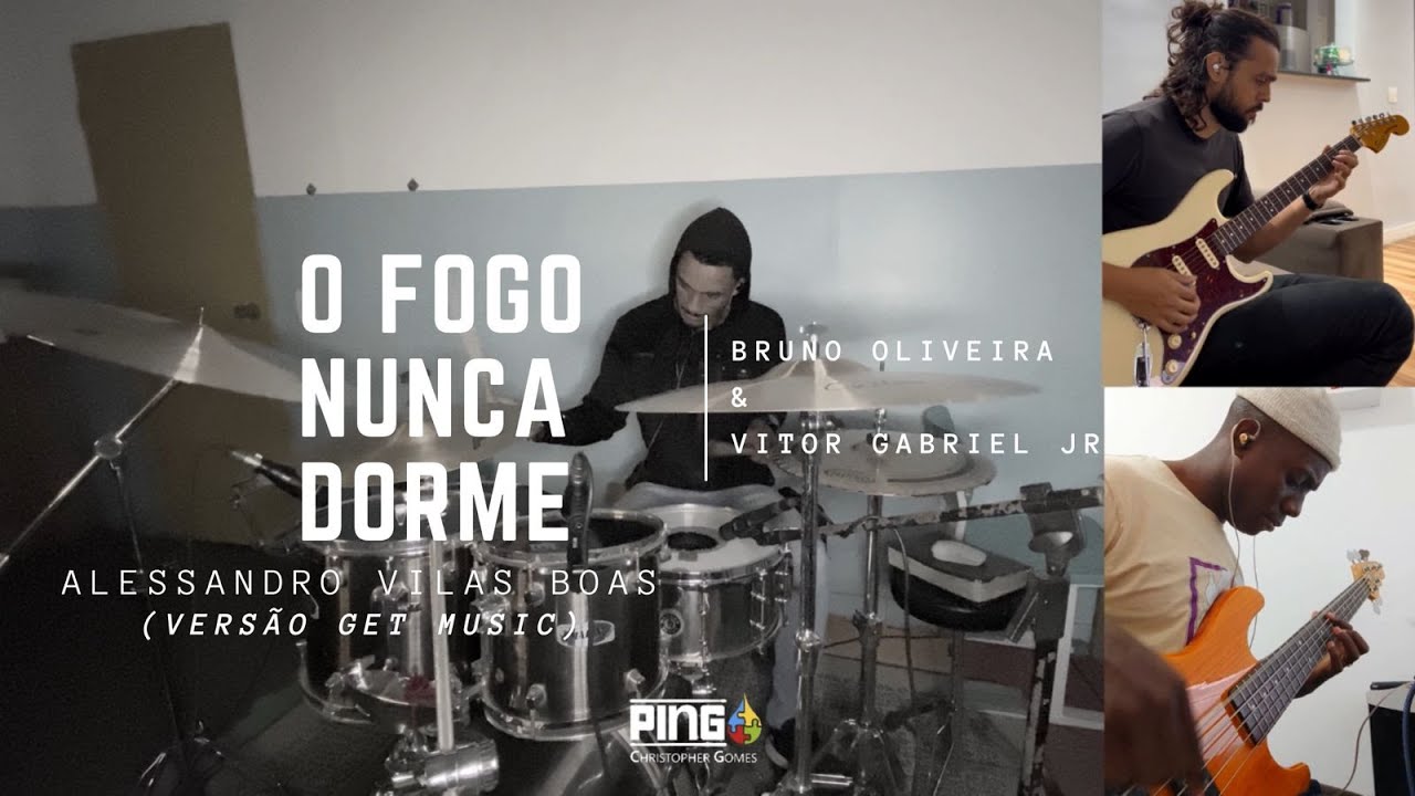 O fogo nunca dorme - Alessandro Vilas Boas (Versão Get Worship) / Christopher PINGO e Amigos