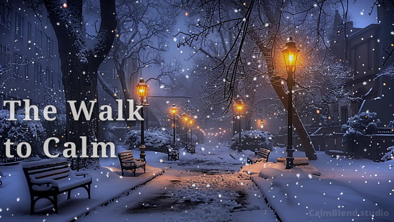 Stress Relief Piano for Sleep, Focus & Study  The Walk to Calm